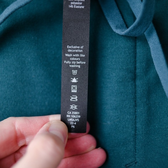 Lululemon City Sweat Jogger Pants Mens Small Blue Teal Terry Athleisure Gym - Picture 5 of 11